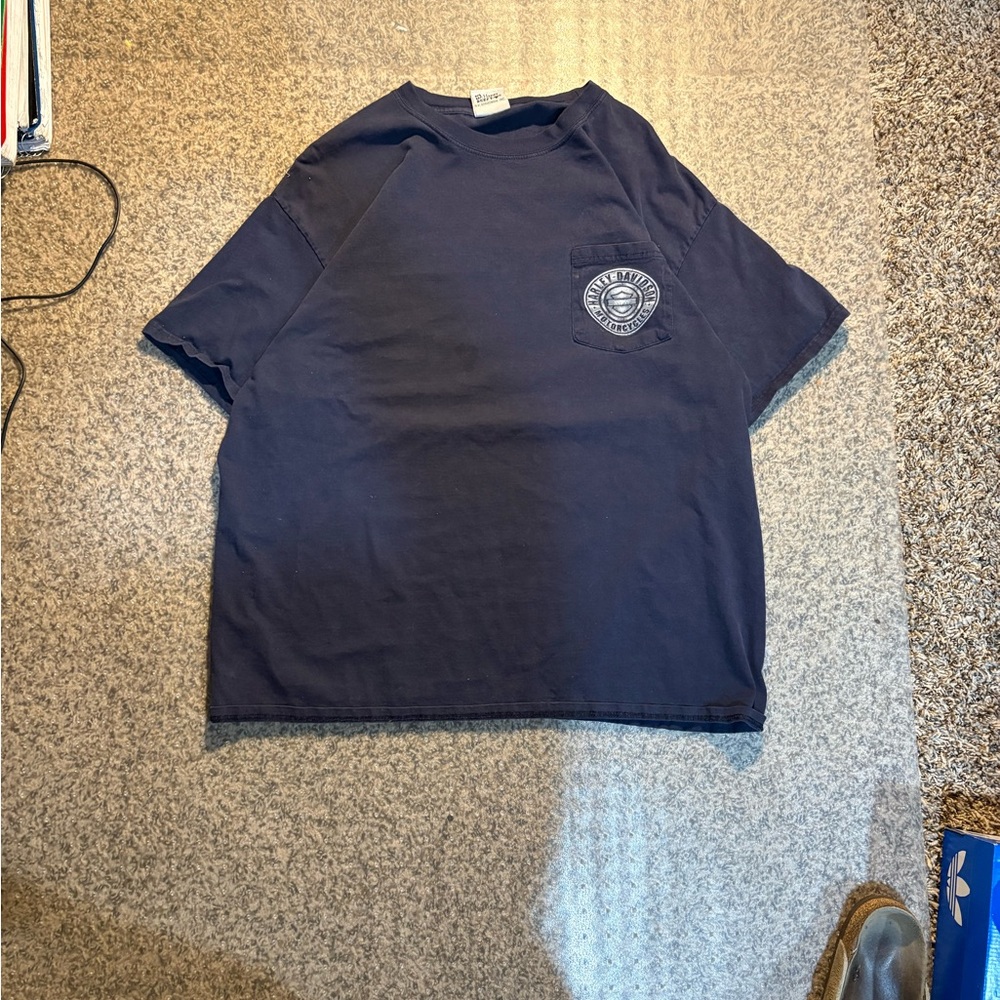 Harley-Davidson Dark Blue Emblem Tee